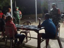 Babinsa Kodim 1407/Bone Masuk Gang, Pastikan Pemukiman Warga Bebas Dari Ancaman Kriminal