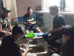TNI Hadir! Babinsa Kodim 1407/Bone Keliling Wilayah Pastikan Kamtibmas Kondusif
