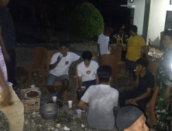 Sapa Kawula Muda, Babinsa Kodim 1407/Bone Ingatkan Batas Waktu Aktivitas Malam