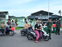 Ramadhan 1447 H Makin Bermakna, Kodim 1407/Bone Hadirkan Senyum di Depan Makodim