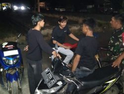 Tekan Kriminalitas, Kodim 1407/Bone Perketat Pengawasan Wilayah Lewat Patroli Malam