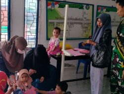 Wujud Nyata Cegah Stunting, Babinsa Koramil 1407-05/Ulaweng Aktif Di Posyandu Desa
