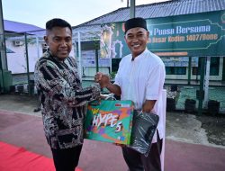 Dandim 1407/Bone ‘Guyur’ Anggota Dengan Fasilitas Kerja Dan Kesejahteraan Lebaran
