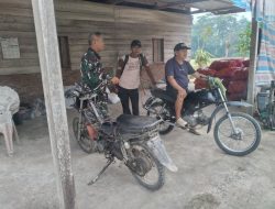 Wujudkan Wilayah Kondusif, Babinsa Koramil 1407-11/Barebbo Intensifkan Komsos Di Desa Cingkang