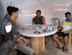 Komsos Teritorial : Aksi Nyata Babinsa Lapri Kodim 1407/Bone Bangun Komunikasi Konstruktif bersama Warga