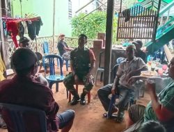 Sambangi Warga Binaan, Babinsa Koramil 1407-08/Lamuru Kodim Bone Serap Keluhan Masyarakat