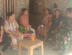 Jaga Kondusifitas Desa Bacu, Babinsa Koramil 1407-16/Tonra Tekankan Pentingnya Gotong Royong