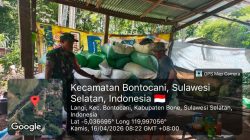 Garda Terdepan Ketahanan Pangan, Babinsa Koramil 1407-20/BontocaniPantau Kualitas Dan Kuantitas Gabah Di Langi