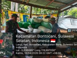 Garda Terdepan Ketahanan Pangan, Babinsa Koramil 1407-20/BontocaniPantau Kualitas Dan Kuantitas Gabah Di Langi