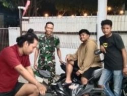 Jaga Kondusifitas Malam, Babinsa Koramil 1407-18/Kajuara Intensifkan Patroli Di Wilayah Awang Tangka