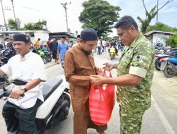 Komitmen Nyata Membantu Masyarakat, Program Jumat Berkah Kodim Bone Terus Berlanjut
