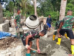 Progres Signifikan, Kodim Bone Genjot Jembatan Garuda Perintis Tahap III
