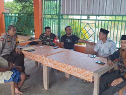 Jaga Kondusifitas Desa, Babinsa Dua Boccoe Kodim 1407/Bone Aktif Dialog Dengan Masyarakat Dusun 1