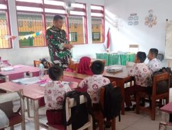 Siapkan Generasi Tangguh, Langkah Babinsa Koramil 1407-21/Palakka Bekali Siswa SDN 28 Wawasan Kebangsaan