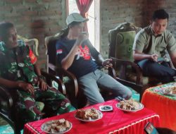 Duduk Bareng Warga Palattae, Momen Kebersamaan Babinsa Koramil Kahu Kodim 1407/Bone Rawat Silaturahmi