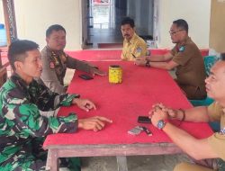 Perkuat Mitra Karib, Babinsa Koramil 1407-17/Salomekko Gelar Komsos Bersama Pemerintah Kecamatan