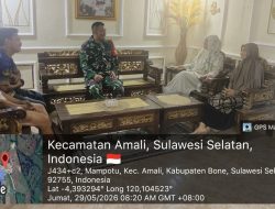 Deteksi Dini Situasi Wilayah, Babinsa Koramil 1407-05/Ulaweng Pos Ramil Amali Intensifkan Dialog Kamtibmas Bersama Warga