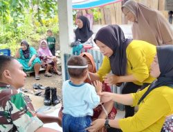 Tingkatkan Kesejahteraan Masyarakat, Babinsa Koramil 15/Mare Kodim 1407/Bone Pantau Kesehatan Ibu Dan Anak