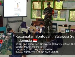 Semaikan Benih Patriotisme, Babinsa Koramil 1407-20/Bontocani Edukasi Bela Negara Sejak Usia Dini