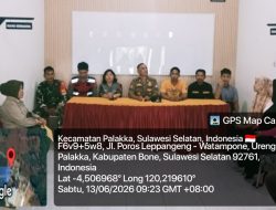 Wujudkan Lingkungan Sehat, Babinsa Palakka Kodim 1407/Bone Hadiri Sosialisasi KTR Di Desa Ureng