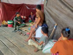 Babinsa Koramil Lapri Kodim 1407/Bone Hadir Di Tengah Warga Walimpong, Bawa Rasa Aman Dan Nyaman