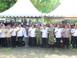 Dampingi Bupati Resmikan Jalan Lapeccang-Lonrong, Dandim Bone Tegaskan Wujud Kekompakan TNI dan Pemerintah untuk Kesejahteraan Warga
