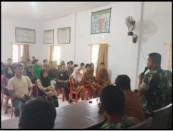 Tanamkan Cinta Tanah Air, Kodim 1407/Bone Gelar Sosialisasi Bela Negara Di Mallusetasi
