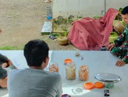 Babinsa Koramil 10/Ponre Kodim 1407/Bone Sambangi Warga Desa Salebba Lewat Komsos
