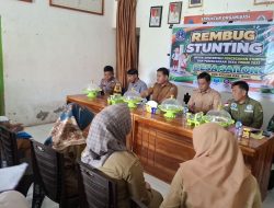 Babinsa Koramil 1407-02/Dua Boccoe Hadiri Rembug Stunting Di Desa Binaan, Dukung Upaya Pencegahan Stunting