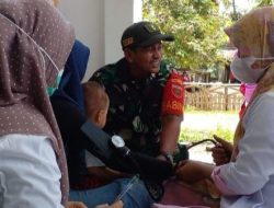 Pendampingan Posyandu, Komitmen Babinsa Koramil 1407-06/Awangpone Tingkatkan Kesehatan Warga Desa Binaan