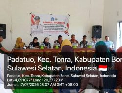Babinsa Koramil 1407-16/Tonra Hadiri Rapat Rembuk Stunting, Perkuat Sinergi Cegah Stunting di Desa Padatuo