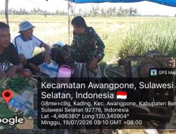 Babinsa Koramil 1407-06/Awangpone Aktif Jalin Komsos Demi Perkuat Kemanunggalan TNI dengan Rakyat