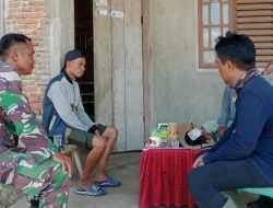 Babinsa Koramil 19/Kahu Kodim 1407/Bone Bangun Komunikasi Dan Kebersamaan Bersama Warga