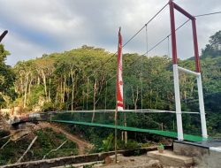 Tuntaskan Pembangunan Jembatan Gantung, Satgas TMMD Ke 129 Hadirkan Akses Aman Bagi Warga Sibulue Dan Bontocani