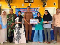 Babinsa Koramil 1407-16/Tonra Hadir Dampingi Penyaluran BLT-DD Bagi Warga Desa Biccoing