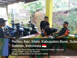 Bangun Komunikasi Tanpa Sekat, Babinsa Lamuru Kodim 1407/Bone Jalin Keakraban Bersama Warga