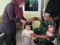 Aktif Di Wilayah Binaan, Babinsa Koramil Sibulue Kodim 1407/Bone Berikan Pendampingan Pada Kegiatan Posyandu