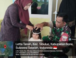 Aktif Di Wilayah Binaan, Babinsa Koramil Sibulue Kodim 1407/Bone Berikan Pendampingan Pada Kegiatan Posyandu