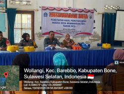 Babinsa Koramil Barebbo Kodim 1407/Bone Hadiri Musyawarah Desa Rembuk Stunting Dan Penyusunan RKPDes 2026