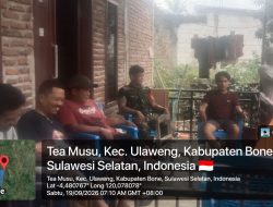 Hadir Di Tengah Masyarakat, Babinsa Koramil Ulaweng Kodim Bone Perkuat Komunikasi Dan Silaturahmi Bersama Warga