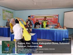 Babinsa Koramil Tonra Kodim 1407/Bone Dukung Penguatan Pemerintahan Desa, Hadiri Pengukuhan Perangkat Desa Rappa