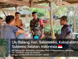 Menyapa Warga, Menyerap Aspirasi, Babinsa Koramil Salomekko Kodim 1407/Bone Perkuat Komsos di Ulubalang