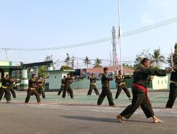 Kodim 1407/Bone Tingkatkan Kesiapan Prajurit Melalui Latihan Pencak Silat Militer