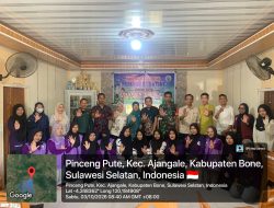 Sinergi Lintas Sektor Jadi Kunci, Babinsa Ramil Ajangale Kodim Bone Turut Hadiri Rembuk Stunting Di Desa Pinceng Pute