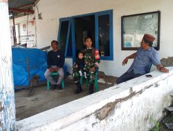 Komsos Jadi Jembatan Sinergi, Babinsa Ramil 03 Cenrana Kodim 1407/Bone Temui Aparat Desa Latonro