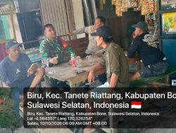 Bangun Komunikasi Dua Arah, Babinsa Ramil Tanete Riattang Kodim 1407/Bone Sambangi Warga Binaan