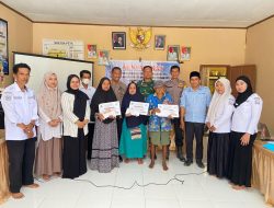Babinsa Koramil 11 Barebbo Kodim 1407/Bone Dukung Kelancaran Penyaluran BLT Dana Desa 2026