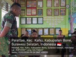Bukan Sekadar Bertugas, Babinsa Ramil Kahu Kodim Bone Hadir Menanamkan Semangat Kebangsaan Di Lingkungan Sekolah