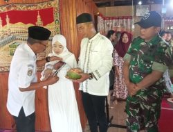 Pererat Silaturahmi, Babinsa Koramil 01-Ajangale Kodim 1407/Bone Hadiri Undangan Akikah Warga